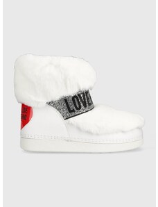 Čizme za snijeg Love Moschino SKIBOOT20 boja: bijela, JA24202G0HJW0100