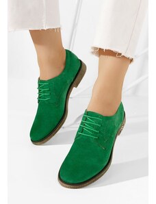 Zapatos Ženske cipele derby Doresa Zeleno