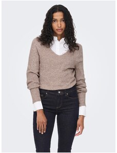 Beige women's sweater ONLY Atia - Women