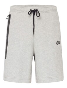 Nike Sportswear Hlače siva melange / crna
