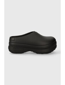 Natikače adidas Originals Adifom Stan Mule Smith za žene, boja: crna, s platformom, IE4626