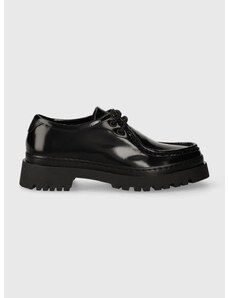 Kožne cipele Gant Aligrey za žene, boja: crna, s platformom, 27531326.G00