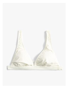 Koton Bralette Bikini vrhovi V-izrez debele trake pokrivene