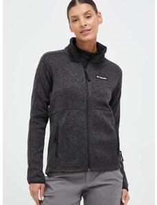 Sportska dukserica Columbia Sweater Weather boja: crna, melanž