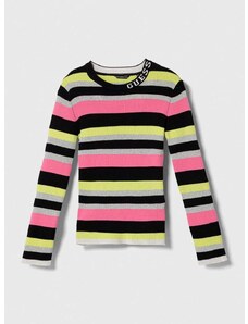 Dječji džemper Guess boja: žuta, lagani