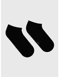 Čarape Tommy Hilfiger 4-pack za žene, boja: crna