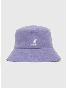 Vuneni šešir Kangol boja: ljubičasta, vuneni