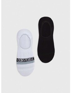 Čarape Converse 2-pack za muškarce, boja: bijela