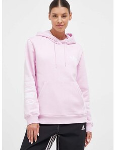 Dukserica adidas Originals za žene, boja: ružičasta, s kapuljačom, bez uzorka