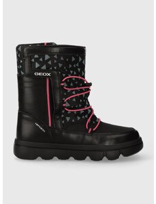 Dječje cipele za snijeg Geox boja: crna