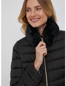 Pernata jakna Geox BETTANIE za žene, boja: crna, za zimu