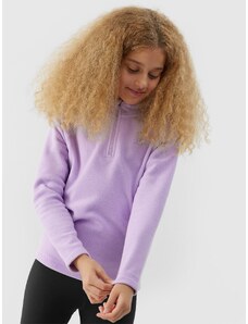 4F Girl's thermo-active fleece underwear (top) - purple