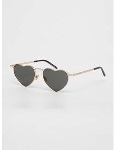 Sunčane naočale Saint Laurent boja: zlatna