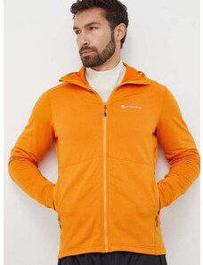 Sportska dukserica Montane Protium boja: narančasta, s kapuljačom, bez uzorka