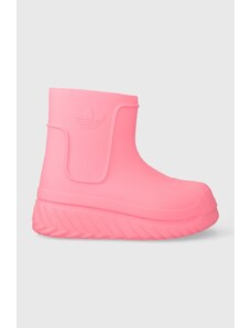 Gumene čizme adidas Originals Adifom Superstar Boot za žene, boja: ružičasta, IE4613