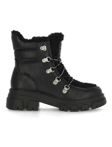 Čizme Mexx Kold za žene, boja: crna, ravni potplat, sa srednje toplom podstavom, MXTY020601W