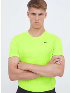 Majica kratkih rukava za trening Reebok Tech boja: zelena, bez uzorka