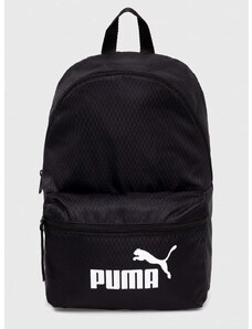 Ruksak Puma boja: crna, mali, bez uzorka