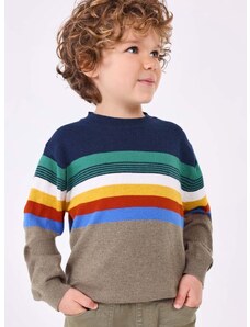 Dječji pulover s postotkom vune Mayoral boja: bež