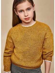Dječji džemper Mayoral boja: žuta, lagani