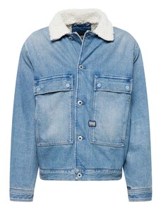 G-Star RAW Prijelazna jakna plavi traper / bijela