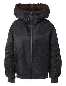 LEVI'S  Prijelazna jakna 'Oversized Hooded Jacket' crna
