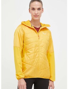 Sportska jakna Salewa Ortles Hybrid boja: žuta