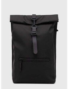 Ruksak Rains 13320 Backpacks boja: crna, veliki, bez uzorka
