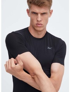 Majica kratkih rukava za trening Reebok Compression boja: crna, bez uzorka