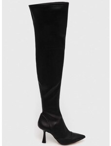 MICHAEL Michael Kors Čizme MICHAEL Kors Clara za žene, boja: crna, s tankom potpeticom, 40F3CLMB5L