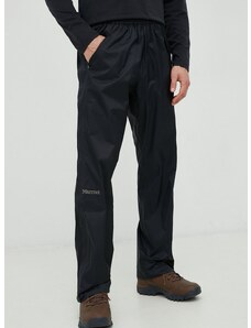 Vodootporne hlače Marmot PreCip Eco za muškarce, boja: crna
