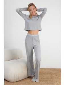 Ženska pidžama komplet Trendyol Knitted