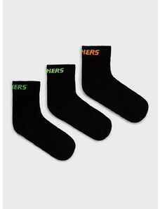 Dječje čarape Skechers boja: crna