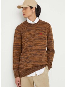 Vuneni pulover Levi's za muškarce, boja: smeđa