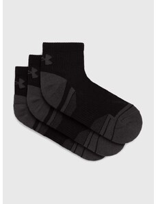 Čarape Under Armour 3-pack za muškarce, boja: crna, 1379510