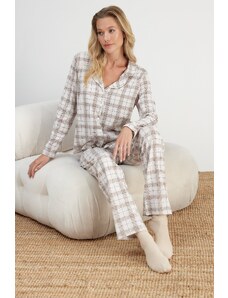 Ženska pidžama Trendyol Checkered