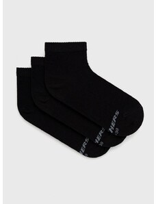 Čarape Skechers za žene, boja: crna