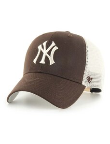 Kapa sa šiltom 47 brand MLB New York Yankees boja: smeđa, s aplikacijom