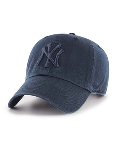 Pamučna kapa sa šiltom 47 brand MLB New York Yankees boja: tamno plava, s aplikacijom B-RGW17GWSNL-NYC