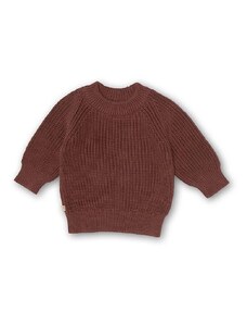 Pulover za bebe That's mine Flo Sweater 27995 boja: smeđa, topli, FLO