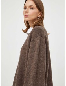 Vuneni pulover Herskind za žene, boja: smeđa