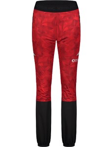 Nordblanc Crvene ženske lagane vodootporne softshell hlače AESTHETIC