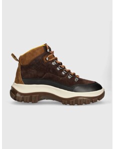Cipele od brušene kože Gant Hillark za muškarce, boja: smeđa, 27643343.G462