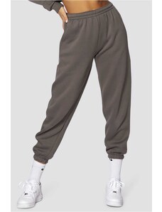 Madmext Women's Gray Basic Sweatpants Mg771