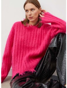Vuneni pulover Herskind za žene, boja: ružičasta