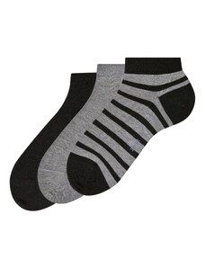 FALKE Čarape siva melange / crna
