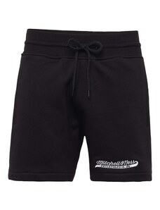 Mitchell & Ness Sportske hlače crna / bijela