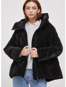 Pernata jakna Hetrego za žene, boja: crna, za zimu, oversize
