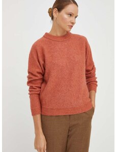 Vuneni pulover Tiger Of Sweden za žene, boja: narančasta, lagani