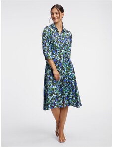 Orsay Green &; Blue Ženska haljina s cvjetnom košuljom - Žene